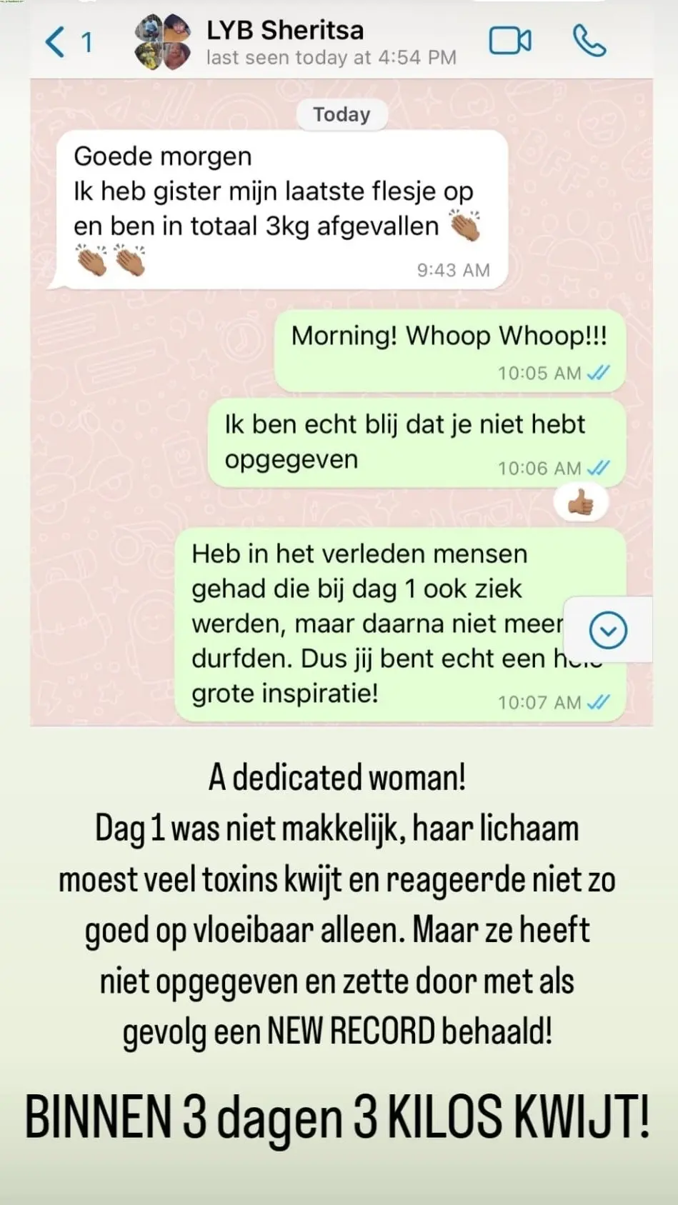 Love Your Body klantervaring gezond leven