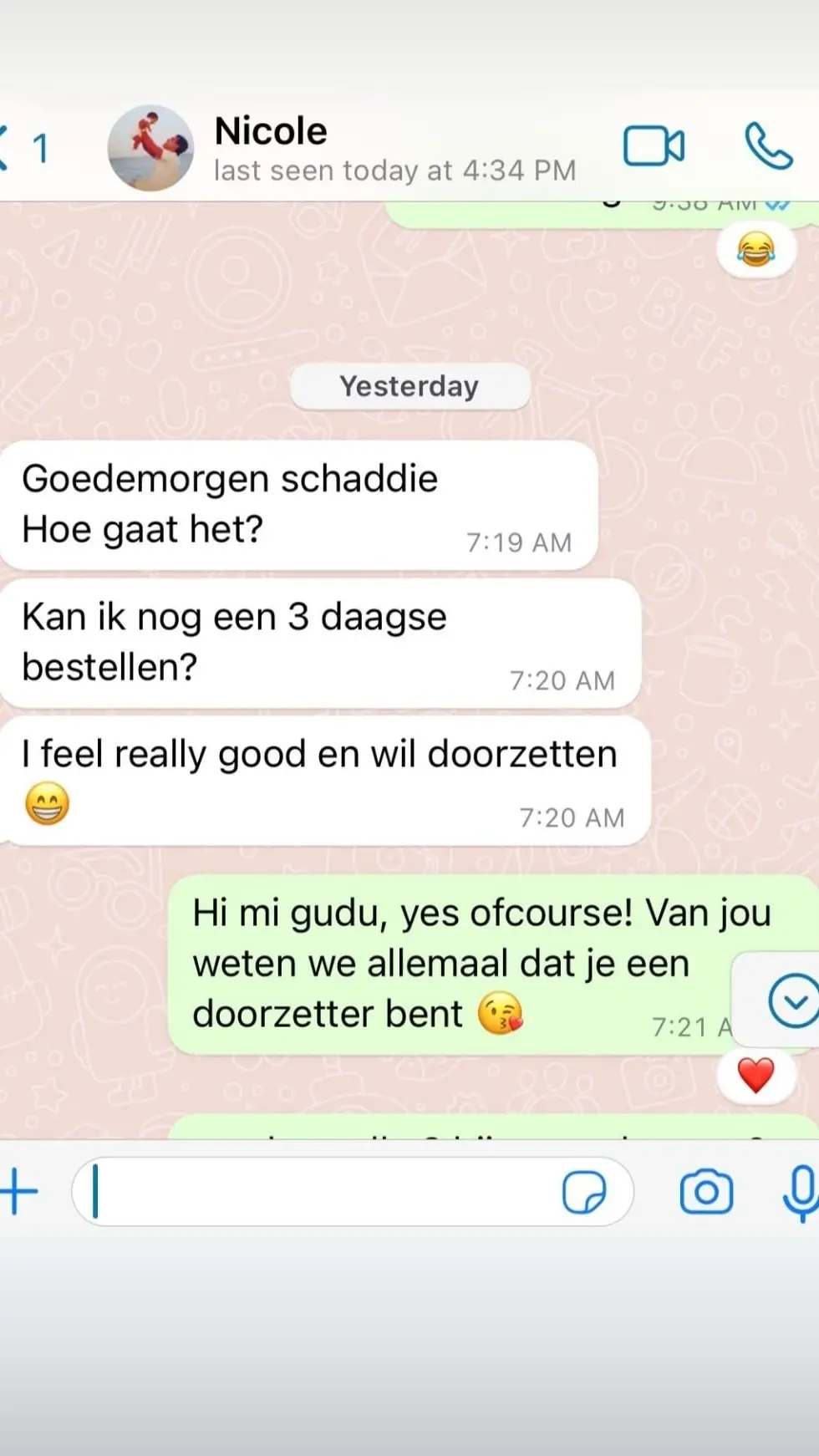 Klantverhaal over resultaten sapkuur