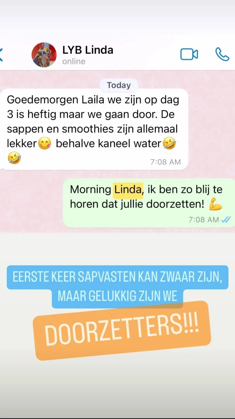 Ervaring met dagelijkse verse levering smoothies